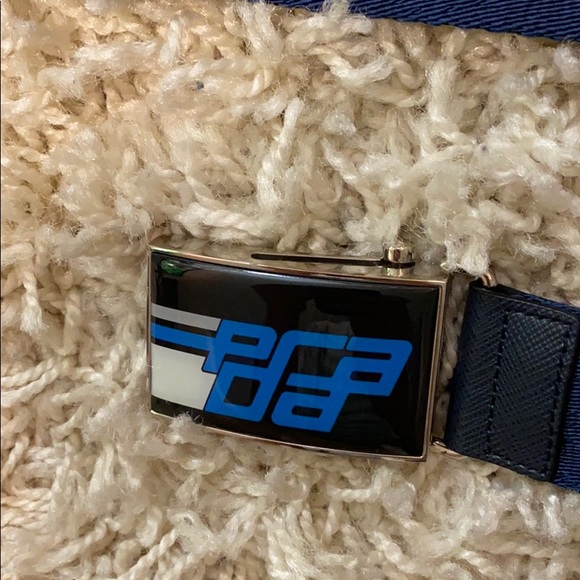 Authentic Prada seatbelt belt size 42 - Picture 3 of 6